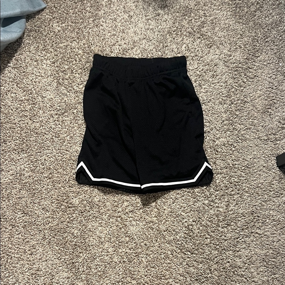 Old Navy Black Shorts with White Trim